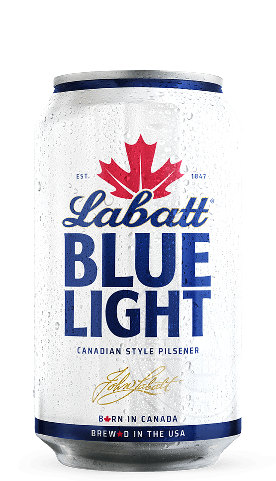 Labatt Blue Light & Labatt Blue Cans