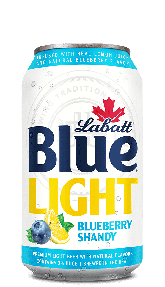 Labatt Blue Light Blueberry Shandy Product Image