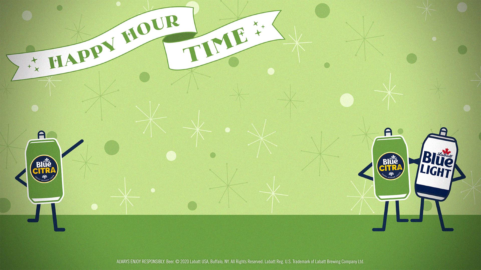 Citra Happy Hour Time Background